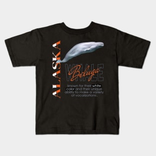 Alaska Whale Watching Kids T-Shirt